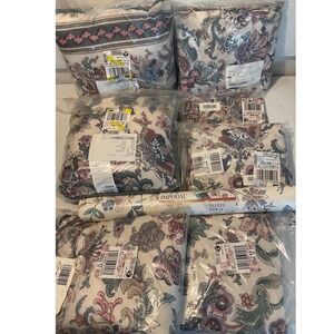 Vtg 80s JCPenney Floral Boho Cottage Kitchen Decor & Wallpaper Lot New